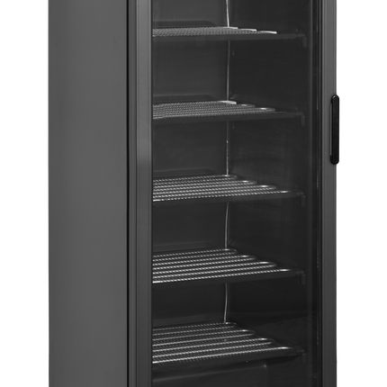Display Freezer, Left Hinged - UFSC371G Black L/H