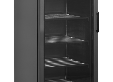 Congélateur vitrine, charnière à gauche - UFSC371G Noir L/H 270L