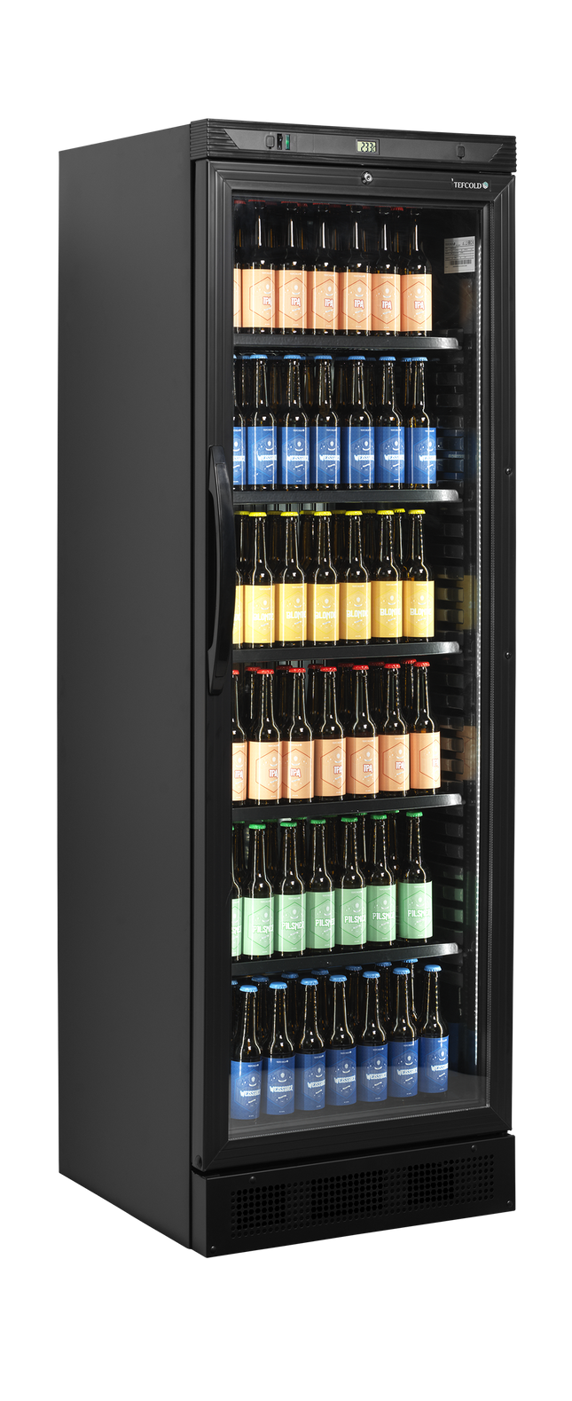 Schwarz Getränkekühlschrank - CEV425 SCHWARZ
