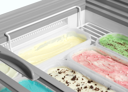 Schaufel-Eiscreme-Gefrierschrank – IDA300-W1+