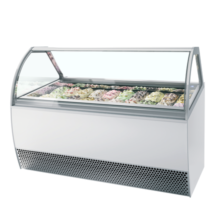 Geventileerde schepijsvitrine - MILLENNIUM LX20