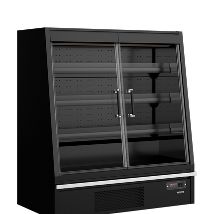Supermarket Multideck Cooler - Galaxy+ GPL14FGD Svart