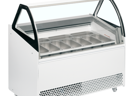 Ventilated Scoop Ice Cream Display - BERMUDA VIEW RV10