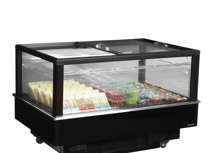 Zwarte impulskoeler/vriezer - EIB-D1015-B1