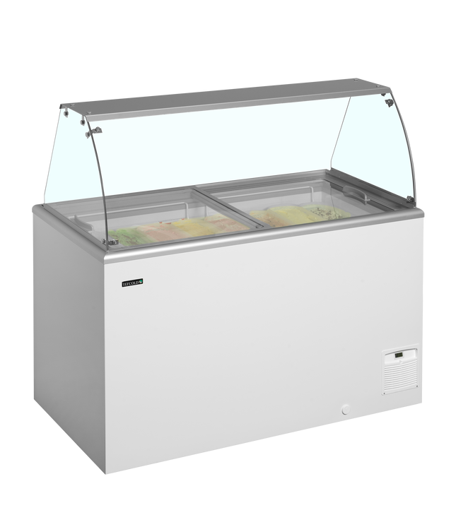 Scoop Ice Cream Freezer - IDA400-W1+