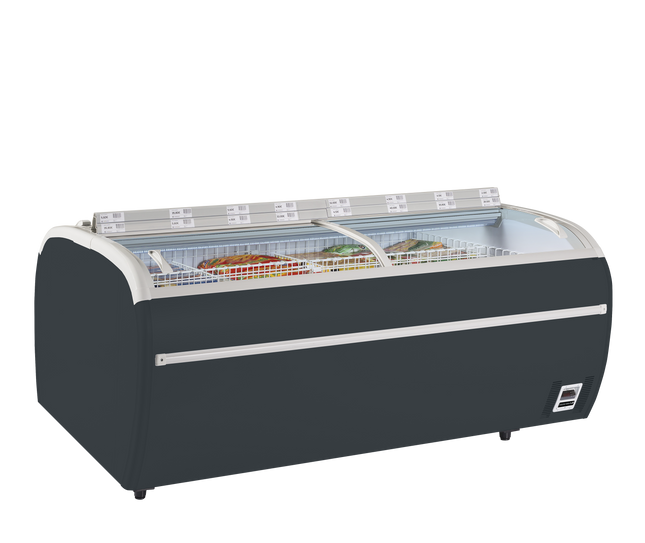 Antracite Supermarket Freezer - TWIN 220A-F