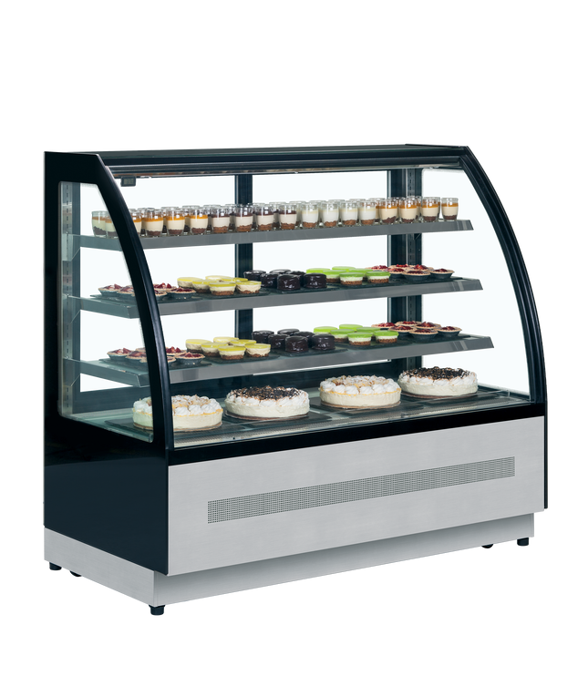 Refrigerated Display Counter - LPD1500C/BLACK