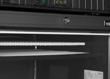 Schwarz Tiefkühlschrank - UFSC371G Black