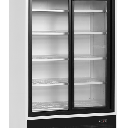 2-door display cooler with canopy - FSC1000S