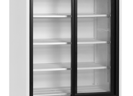 2-Dörr displaykylare med kapell - FSC1000S