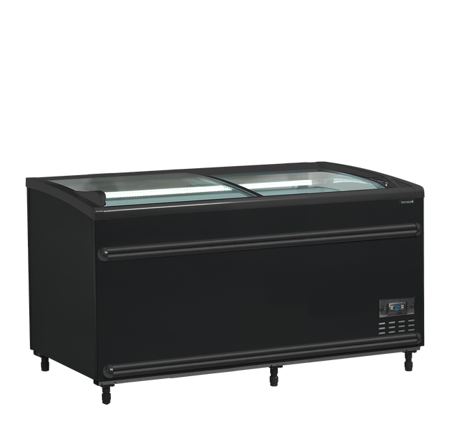 Black Supermarket Cooler / Freezer - SFI145B-CF VS