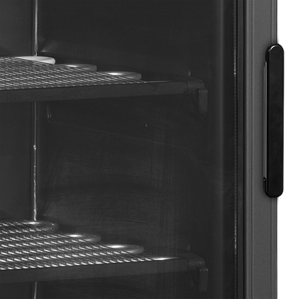 Display Freezer, Left Hinged - UFSC371G Black L/H