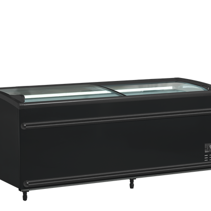 Black Supermarket Cooler / Freezer - SFI185B-CF VS
