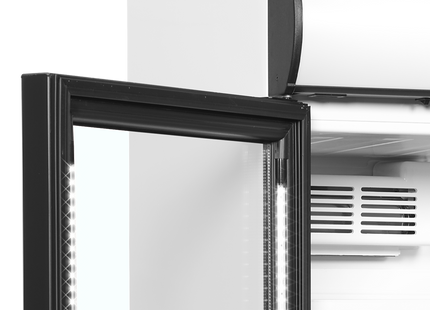 Bottle Cooler, Left Hinged - CEV425CP 2 LED L/H
