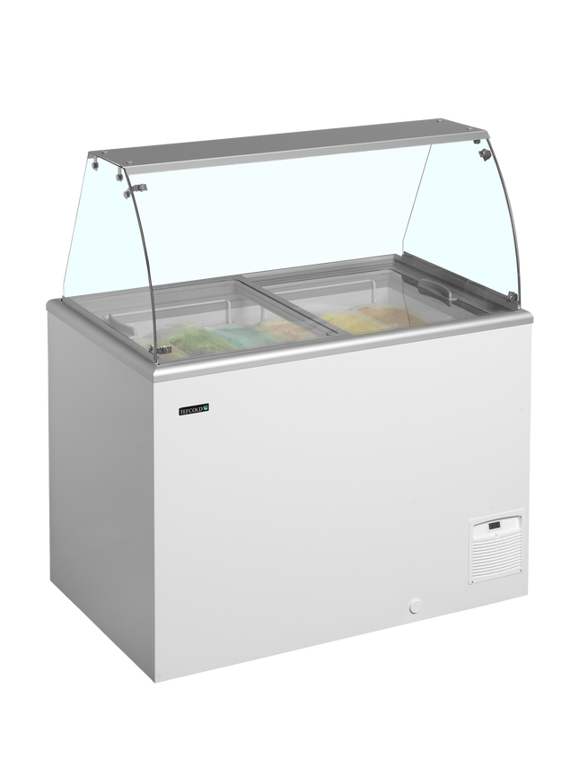 Scoop Ice Cream Freezer - IDA300-W1+