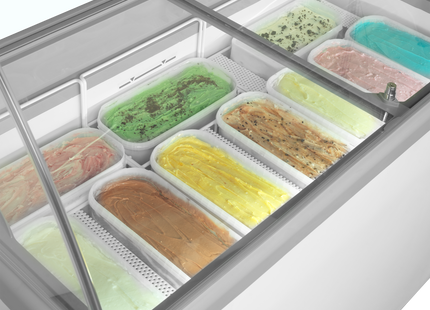 Schaufel-Eiscreme-Gefrierschrank – NIC402SC-SO