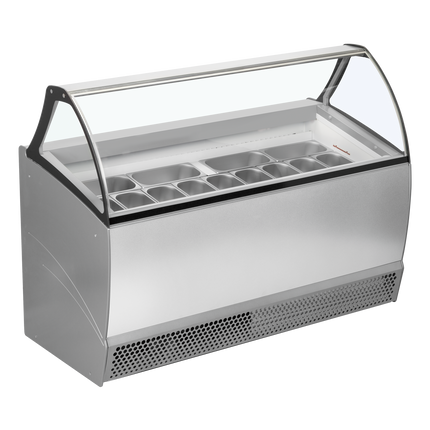 Ventilated Scoop Ice Cream Display - BERMUDA RV13