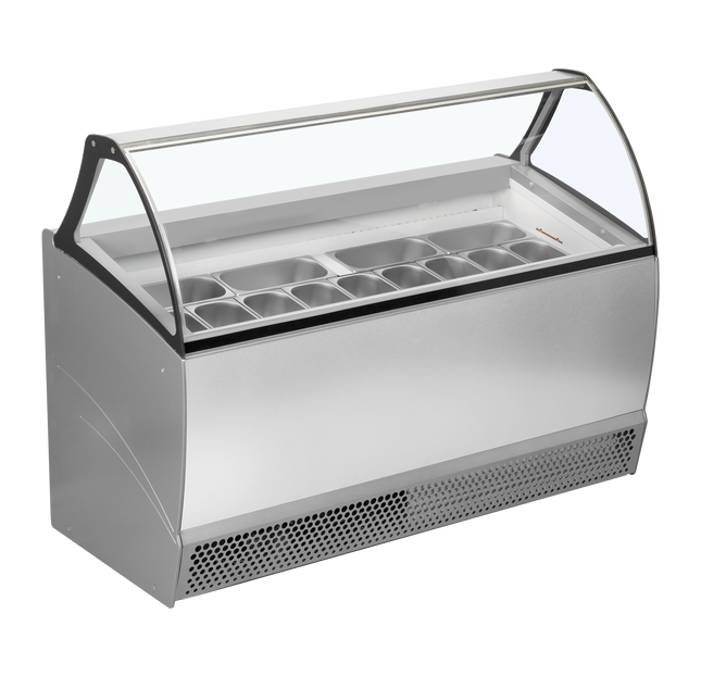 Ventilated Scoop Ice Cream Display - BERMUDA RV13