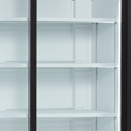 2-door display cooler with canopy - FSC1200S