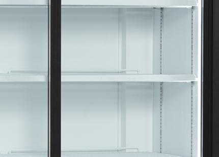 Vitrine 2 portes avec auvent - FSC1200S