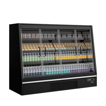 Supermarket Multideck Cooler - Galaxy+ GPL20FGD Black