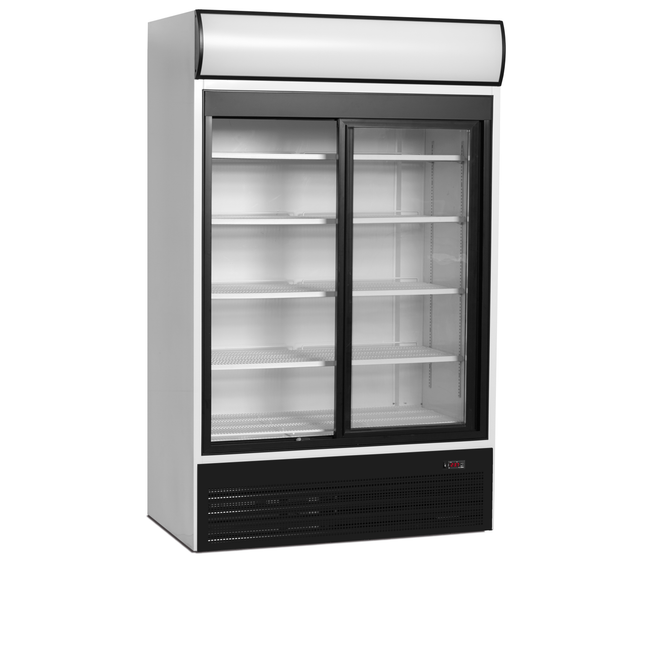 2-dørs displaykjøler med kalesje - FSC1200S