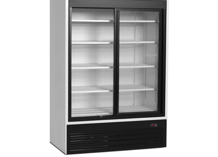2-Dörr displaykylare med kapell - FSC1200S