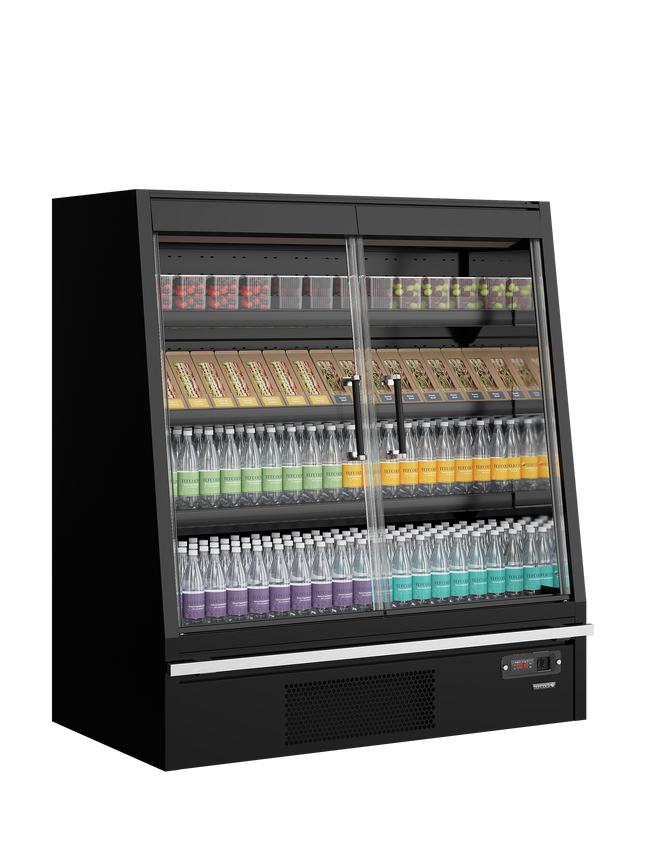 Supermarket Multideck Cooler - Galaxy+ GPL14FGD Black