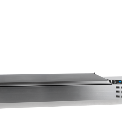 Vitrinekoeler GN1/3 - GVC38-150 RVS