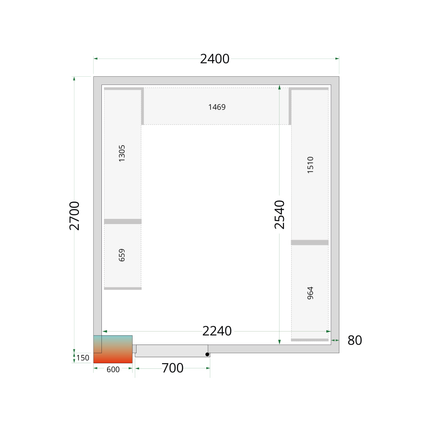 CRPF2427 - Shelf Rack System Kit