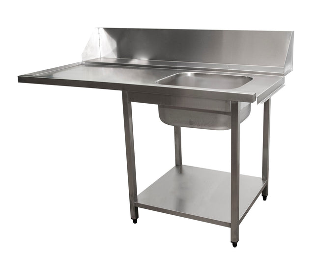 SARO indløbsbord til opvaskemaskine, højre, 1600 mm