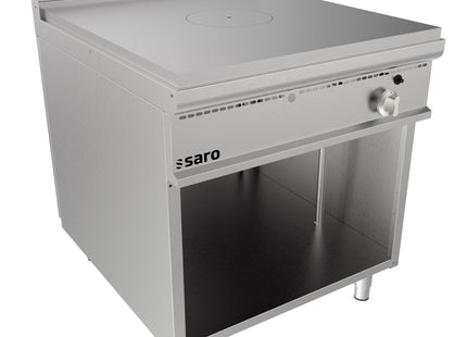 SARO komfur med glødeplader, åben underskab 
Model LQ / TPG4BA
