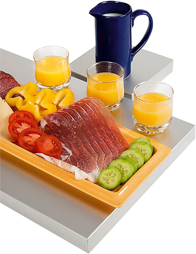 SARO køle-serveringsplade 
Model STAY COOL 1/1 GN – detaljebillede 1