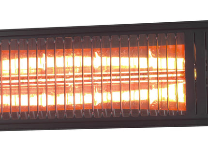 SARO infrarød terrassevarmer 
Model GOLDEN 2000 AMBER FOCUS