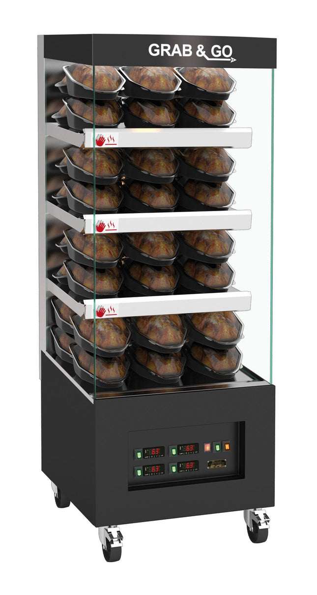SARO selvbetjeningsdisplay med 4 hylder 
Model 6MCV4LS.1
