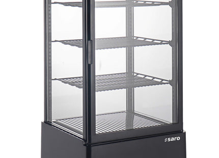 SARO kølevitrine 
Model SC 70 AV, sort