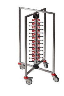SARO tallerkenstablesystem Plate-Mate 
Model PM 48 SAMMENKLAPPELIG – detaljebillede 3