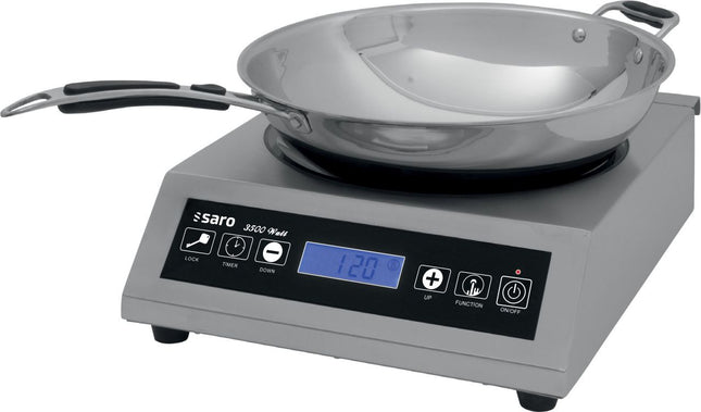 SARO induktions-wok-kogeplade inkl. wok 
Model LOUISA