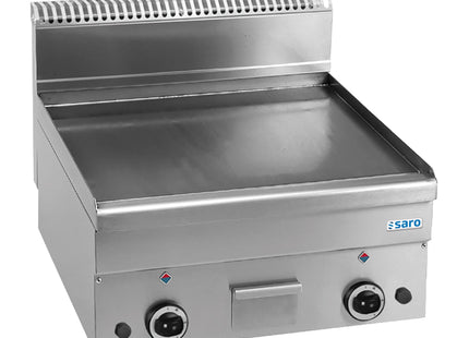 SARO gasgrillplade, glat 
bordmodel GFT66L