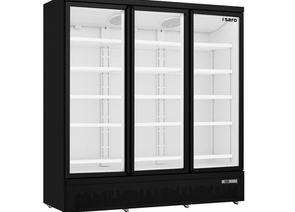 SARO køleskab med 3 glasdøre, 
model GTK 1530 PRO