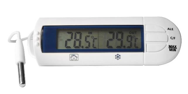 SARO digitales Fölerthermometer zum Frittieren mit Alarm 
Modell 4719