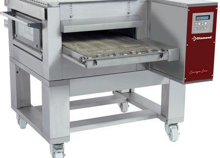 Ventilated ovens with heat transition gas, width 500 mm