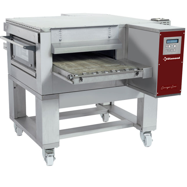Pizzaovn - Conveyor - Gas, bredde 500 mm