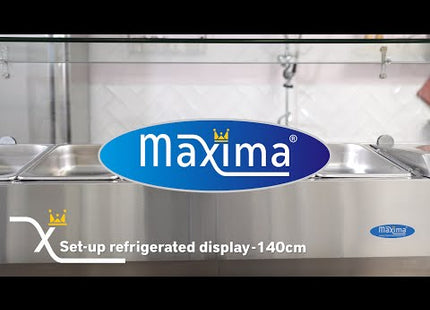 Countertop Prep Fridge - 180cm - Fits 8 x 1/3 GN