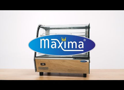 Oppvarmet matdisplay - 160L - 85,6cm - 3 hyller