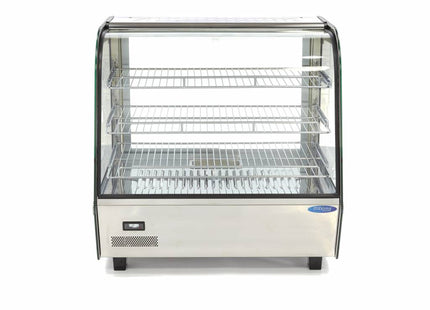 Présentoir Alimentaire Chauffant - 120L - 67,8cm - 3 Clayettes