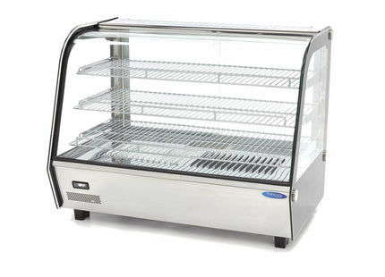 Oppvarmet matdisplay - 160L - 85,6cm - 3 hyller