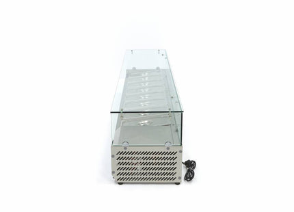 Countertop Prep Fridge - 180cm - Fits 8 x 1/3 GN