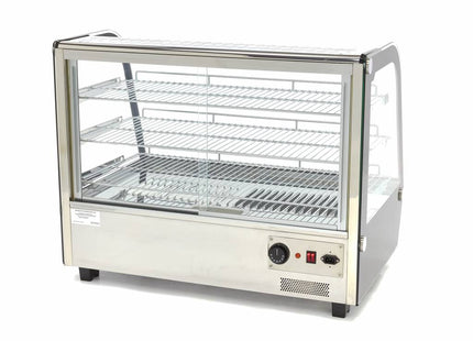 Oppvarmet matdisplay - 160L - 85,6cm - 3 hyller