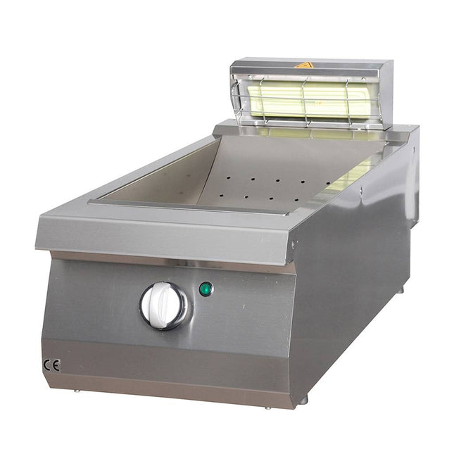 Pommes frites-varmer - Enkel enhet - 70 cm dyp - Elektrisk